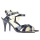 Women sandals 1240 patent indigo