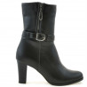 Women knee boots 1147 black