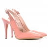 Women sandals 1235 patent pink