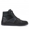Men boots 4107 black+gray