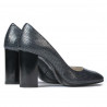 Women stylish, elegant shoes 1269 piton indigo