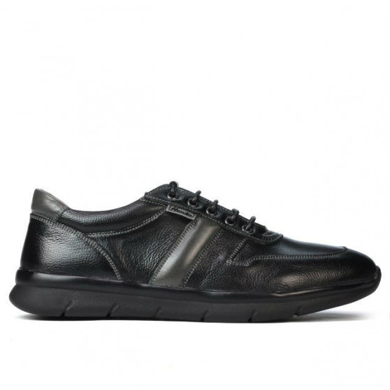 Pantofi sport barbati 885 negru+gri
