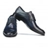 Men stylish, elegant shoes 879 a indigo