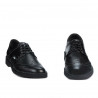 Men casual shoes (large size) 7204m black