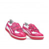 Pantofi copii mici 16-3c roz+alb