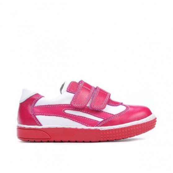 Pantofi copii mici 16-3c roz+alb