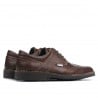 Men casual shoes (large size) 7204m brown