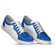 Women sport shoes 648 indigo+white
