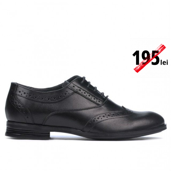 Teenagers stylish, elegant shoes 393 black 