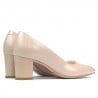 Pantofi eleganti dama 1268 lac ivoriu