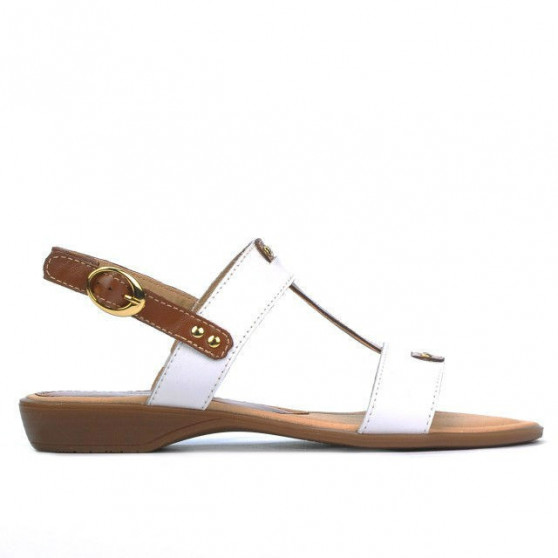 Women sandals 5048 white combined
