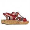 Women sandals 5040-1 red