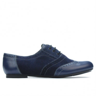 Women casual shoes 186 indigo combined