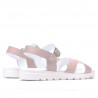 Women sandals 5049 pudra