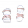 Women sandals 5049 pudra