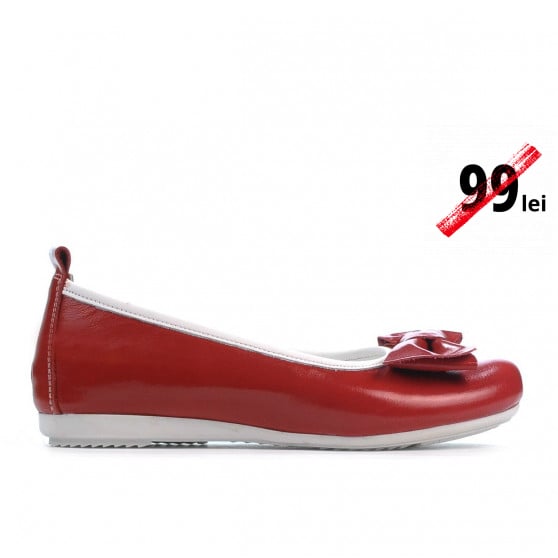 Children shoes 141 patent red