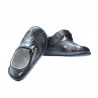 Small children shoes 07-1c indigo+gray