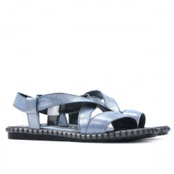 Sandale dama 5050 bleu argento