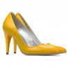 Women stylish, elegant shoes 1246 yellow