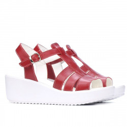 Women sandals 5023 red