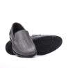 Men loafers, moccasins 888 gray