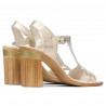 Women sandals 5055 golden
