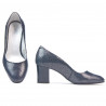 Pantofi eleganti dama 1268 piton indigo