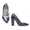 Women stylish, elegant shoes 1261 antracit