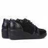 Women casual shoes 6006 black combined