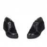 Pantofi casual dama 6006 negru combinat