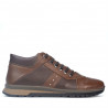 Pantofi casual barbati 4110 brown+cafe