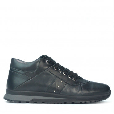 Men casual shoes 4110 black+gray