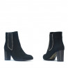 Women boots 1174 black antilopa