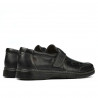 Men loafers, moccasins 897 black