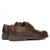 Men stylish, elegant shoes 894 brown