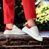 Women sport shoes 6008 white combined