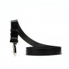 Men belt 35b bicolored black+biz black