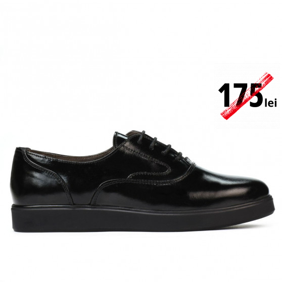 Women casual shoes 664 patent black