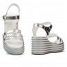 Women sandals 5064 silver