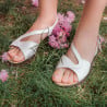Sandale dama 5059 alb lifestyle