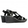 Sandale dama 5065 negru combinat
