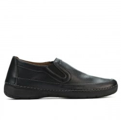 Women loafers, moccasins 6000s black