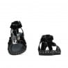 Small children sandals 66c patent black