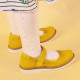Children shoes 153 yellow combined