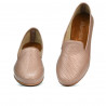 Women loafers, moccasins 6013 nude