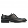 Men stylish, elegant shoes 905 black