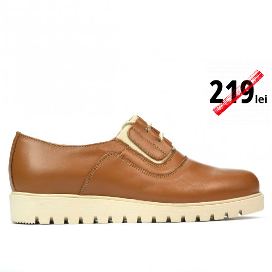 Women casual shoes 6018 brown