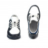 Pantofi copii 2001 indigo+alb