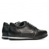 Pantofi adolescenti 377 negru+gri