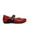 Small children shoes 68c patent red combined
